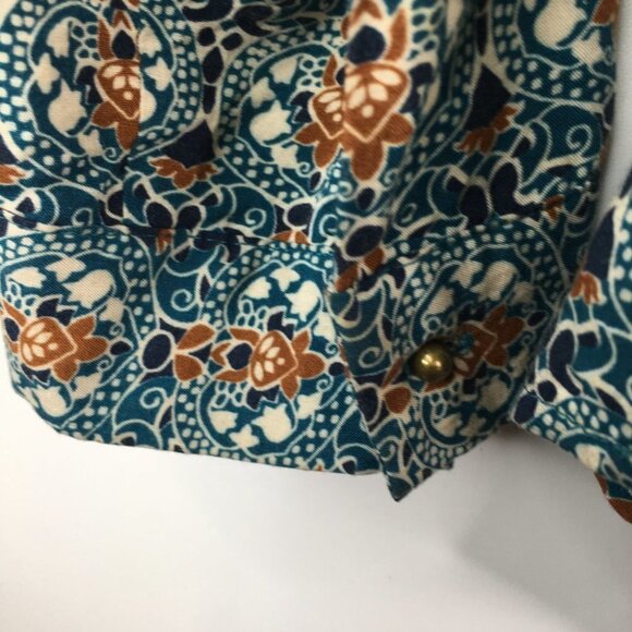 Daniel Rainn• Cinched Waist Blouse Top Long Sleeve Size M - Picture 4 of 6